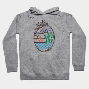 Lake Destiny, Idaho Hoodie